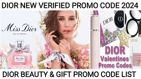 code promo dior parfum|dior promo code tiktok.